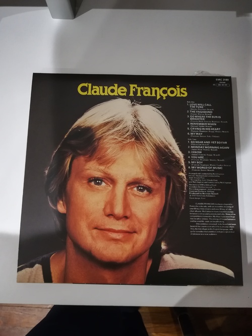 Claude François His Hits In English Double Vinyle Vert et Jaune + CD sortie en 2019 