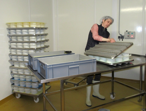 Inauguration de la nouvelle fromagerie des Marronniers à Origny sur Seine