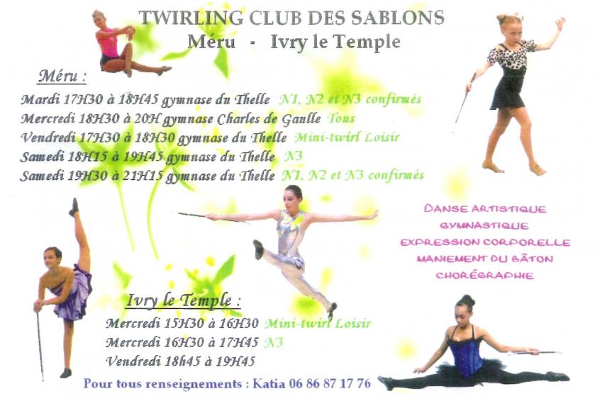Twirling Club Sablons