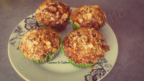 Muffins noix de coco