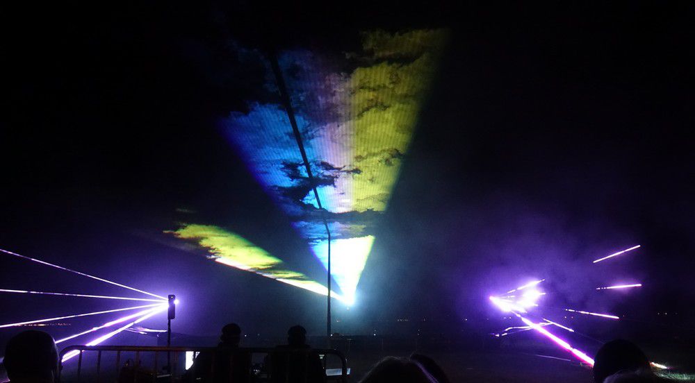 La première Fête de la lumière à Arès, un spectacle féérique...