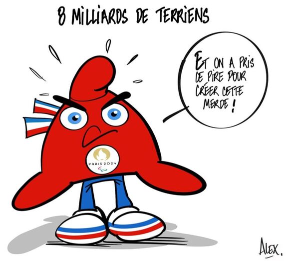 Les "Phryges" les drôles de mascottes des Jeux Olympiques 2024..