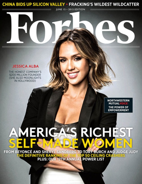 La consécration pour Jessica Alba : l'auto-entrepreneuse la plus riche d'Amérique
