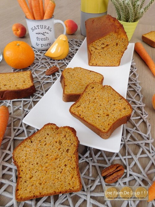 Carrot cake léger ( sans matière grasse ) 