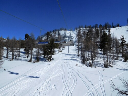 3-9/03 Une semaine de ski à Montgenèvre 05 Hautes-Alpes France 