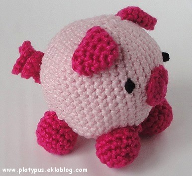 Cochon au crochet