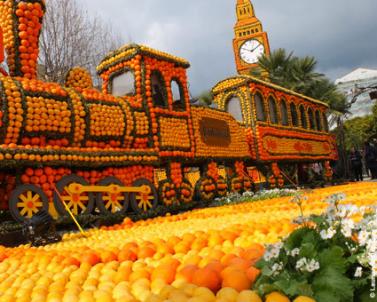 Fête des citrons à Menton