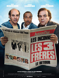 Affiche Les trois frères, le retour