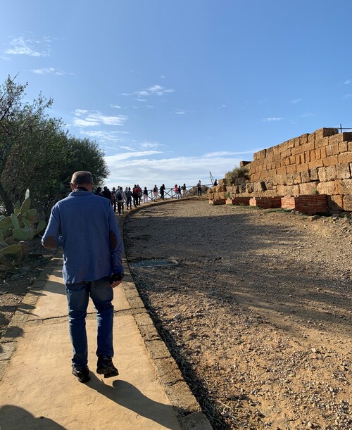 Agrigente, la vallée des temples, le temple d'Héra