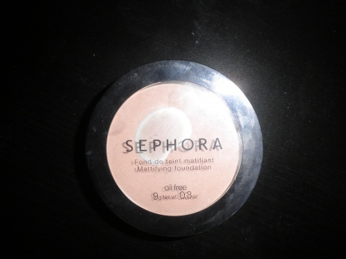 Le fond de teint compact version Sephora