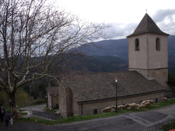 L' église - Ponteils-et-Brésis