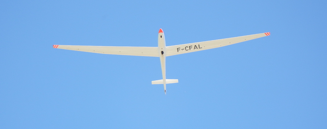 photos d'un planeur cet été