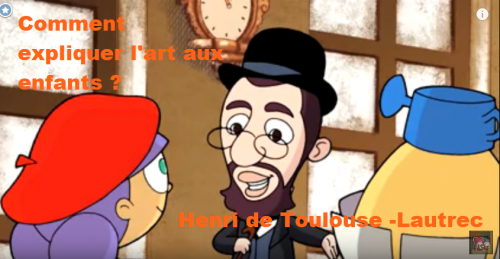 Dessin et peinture - vidéo 2634 : Comment expliquer l'art aux enfants ? - Henri de Toulouse-Lautrec