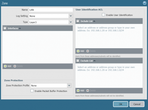 Configuration basique d'un pare-feu Palo Alto (vlan, nat, accès internet)