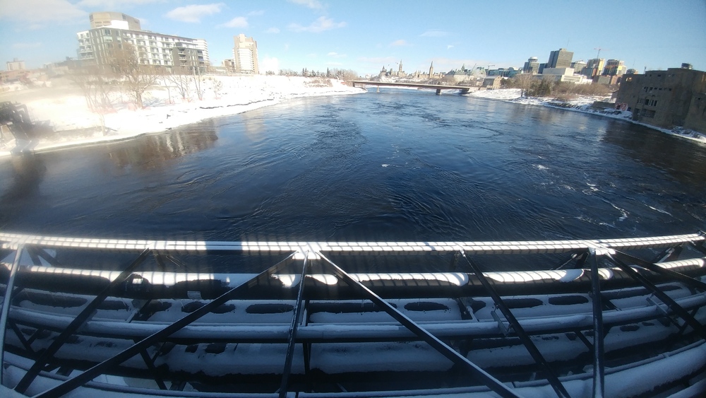 A Winter Stroll to Dows Lake, Rideau Canal, Hog's Back Falls, Rideau River and Downtown Ottawa on February 18th 2022