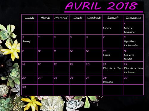 calendrier