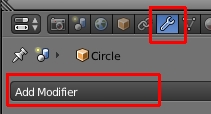 Cliquer sur le bouton Modifier, puis sur Add Modifier