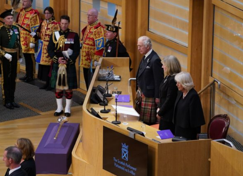 Au parlement écossais
