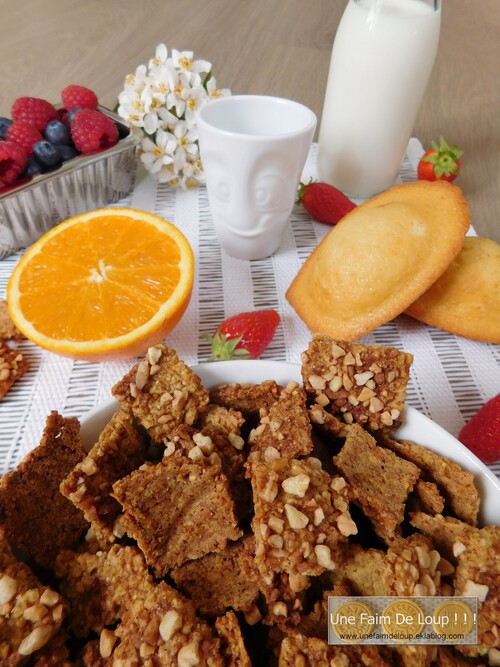Céréales petit-déjeuner : Orange & Amande