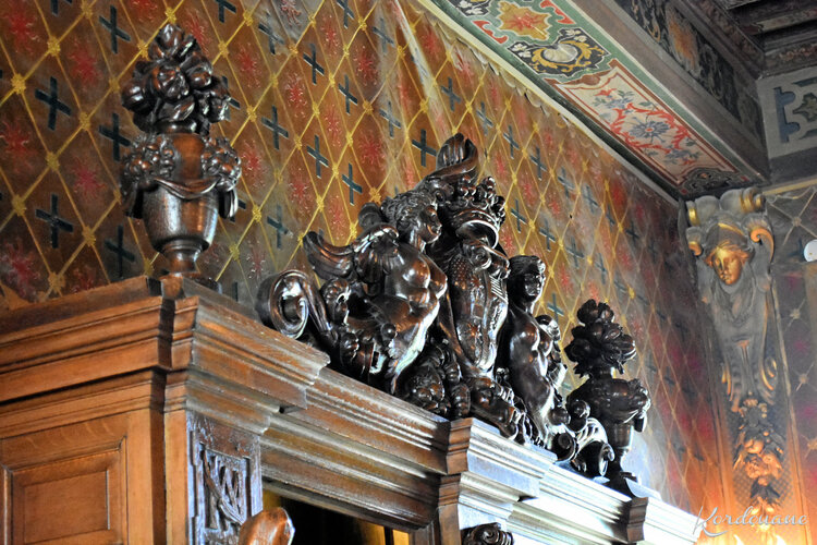 Photos de sculptures du château de Cheverny