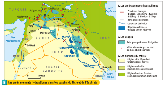 Résultat de recherche d'images pour "tensions barrages turquie"