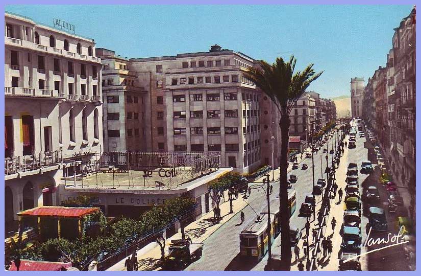 Alger, Rue Alfred Lelluch - Boulevard Bugeaud