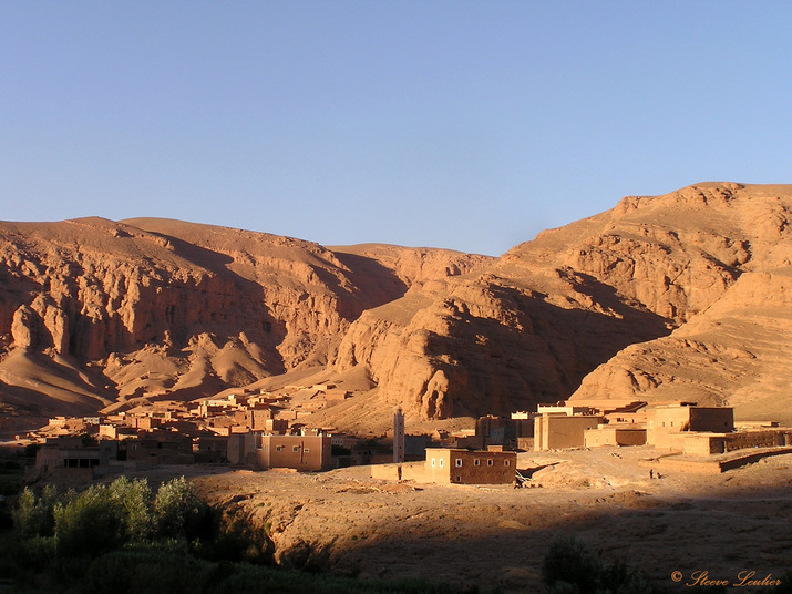 Village du Haut Atlas, Maroc