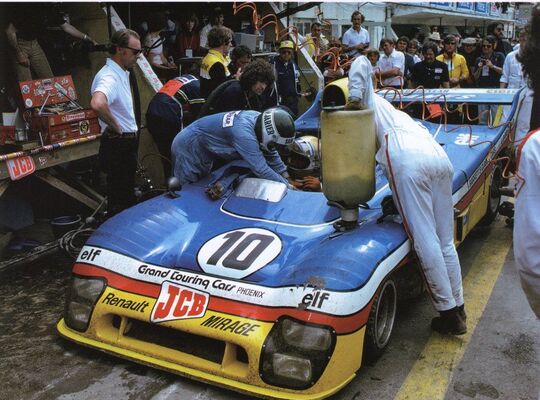 Jean-Pierre Jarier Le Mans 77
