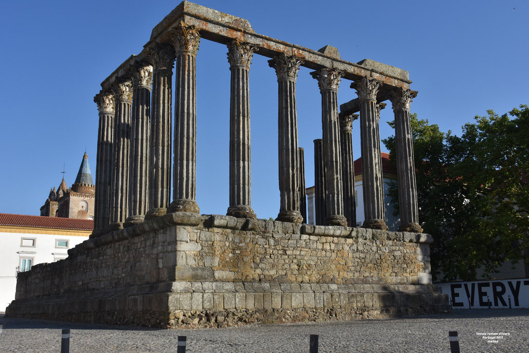 Temple romain d'Evora - Portugal 2017