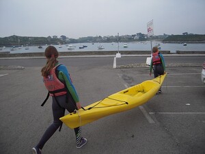 Journée voile "sans vent" très appréciée