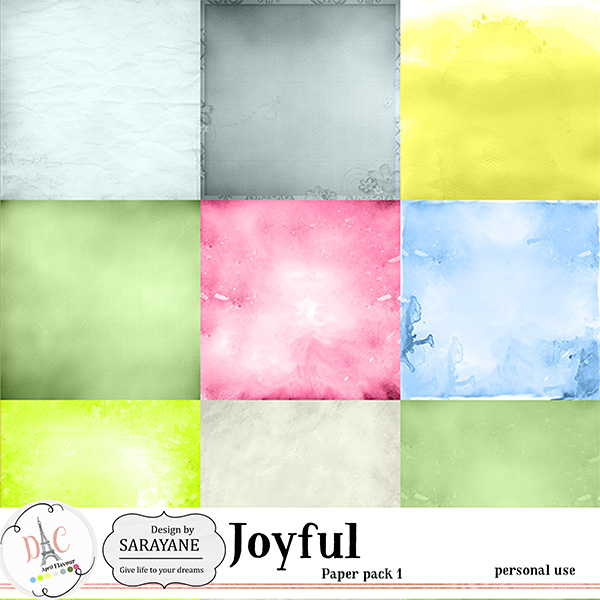 Joyful {PU papers 1} by Sarayane