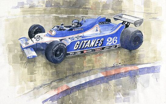 Jacques Laffite F1 (1980)