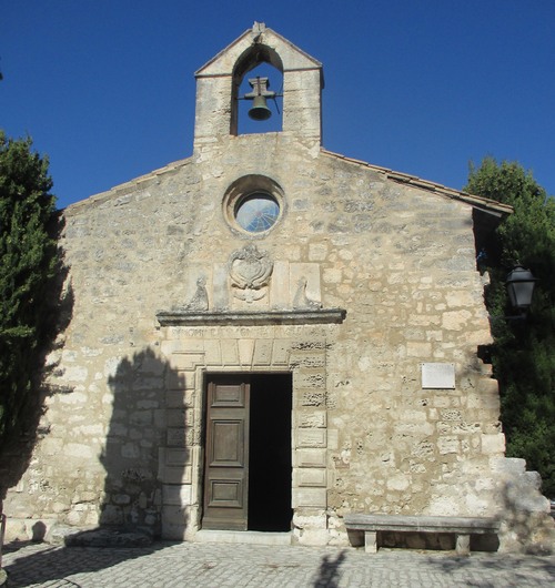La chapelle des Pénitents Blancs aux Baux-de-Provence