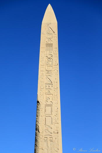 Le temple de Karnak à Louxor, Thèbes, Egypte 