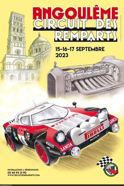 51ème édition du circuit des remparts d'Angoulêe - 15 au 17 septembre 2023