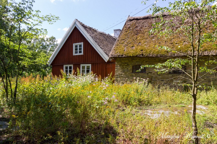 Suède : Écomusée Skansen Chambre d’un ouvrier et Mmaison Commune