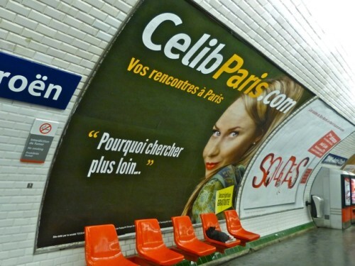 affiche métro CelibParis 63