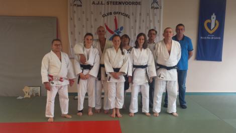 Remises de 5 ceintures noires à l’AJL Judo Steenvoorde.
