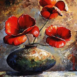 Emerico Imre Toth - Red Poppies