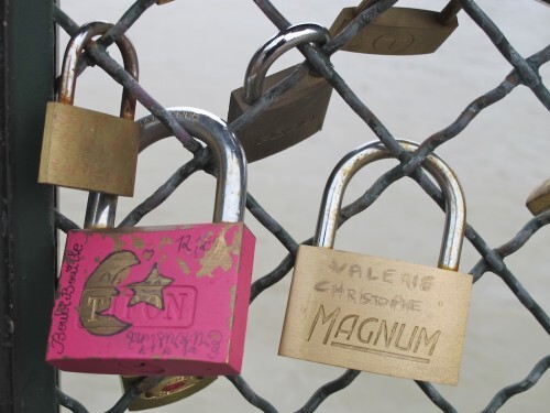 cadenas d'amour Pont des arts 6130