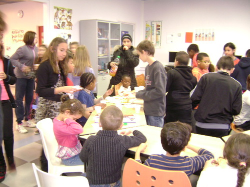 La venue des maternelles au collège Louis Armand