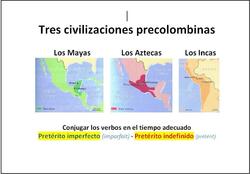 Tres civilizaciones precolombinas