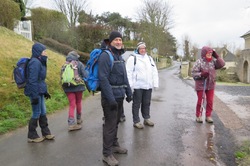 La randonnée du 27 janvier à Arromanches