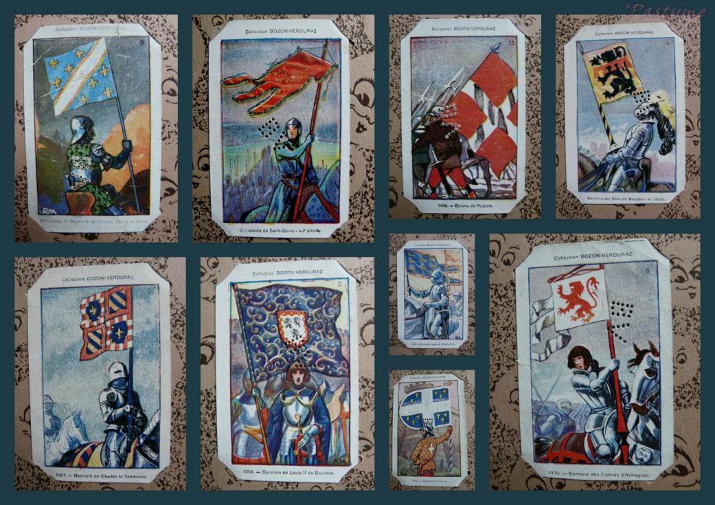 Bannières, Drapeaux, Etendards, Cornettes....images Pâtes La Lune