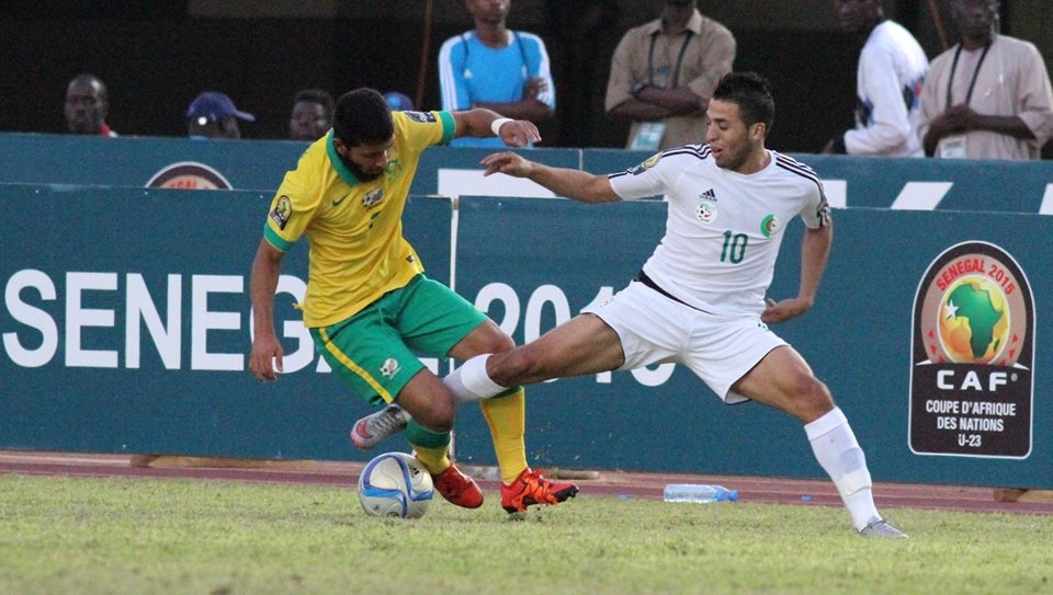 Mercredi 9.12.2015 à Dakar Demi finale CAN U23 EN-AFS 2-0