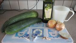 Soupe aux courgettes