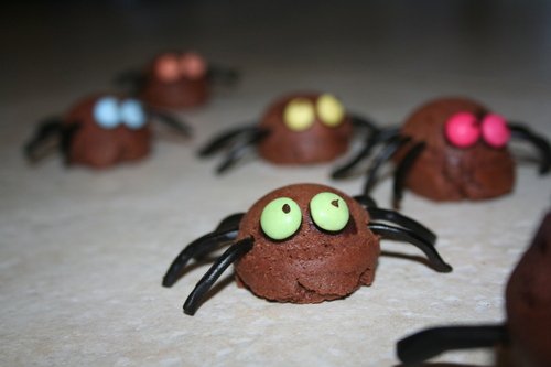 PETITS SPIDERS POPS CAKES