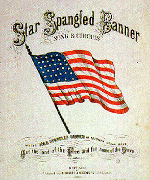Résultat de recherche d'images pour "the star spangled banner"