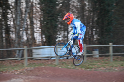 Alena Renaude piste BMX Mandeure 30 Decembre 2015