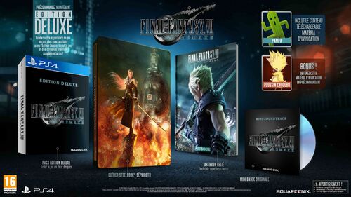 FINAL FANTASY VII REMAKE : NOUVEAU TRAILER, TIFA, EDITIONS COLLECTORS